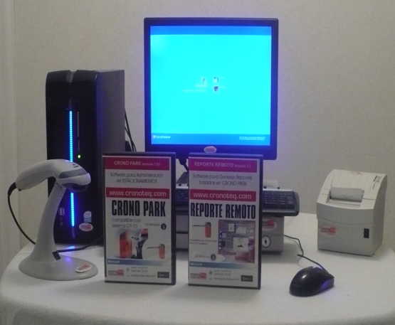 Computadora Touch Screen para Estacin de Pago Manual